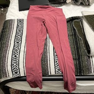 Pink Lululemon Aligns 25”